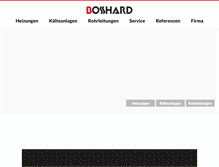 Tablet Screenshot of bosshardag.ch